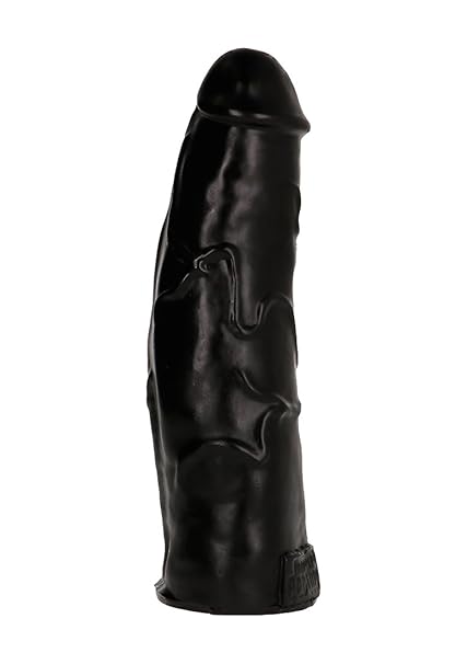 Domestic Partner The Captain - gebogener realistischer Analdildo - Schwarz