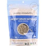 Purely Elizabeth Oatmeal - Organic - Ancient Grain - Original - 10 oz - case of 6 - 95%+ Organic - Gluten Free - Dairy Free - Wheat Free-