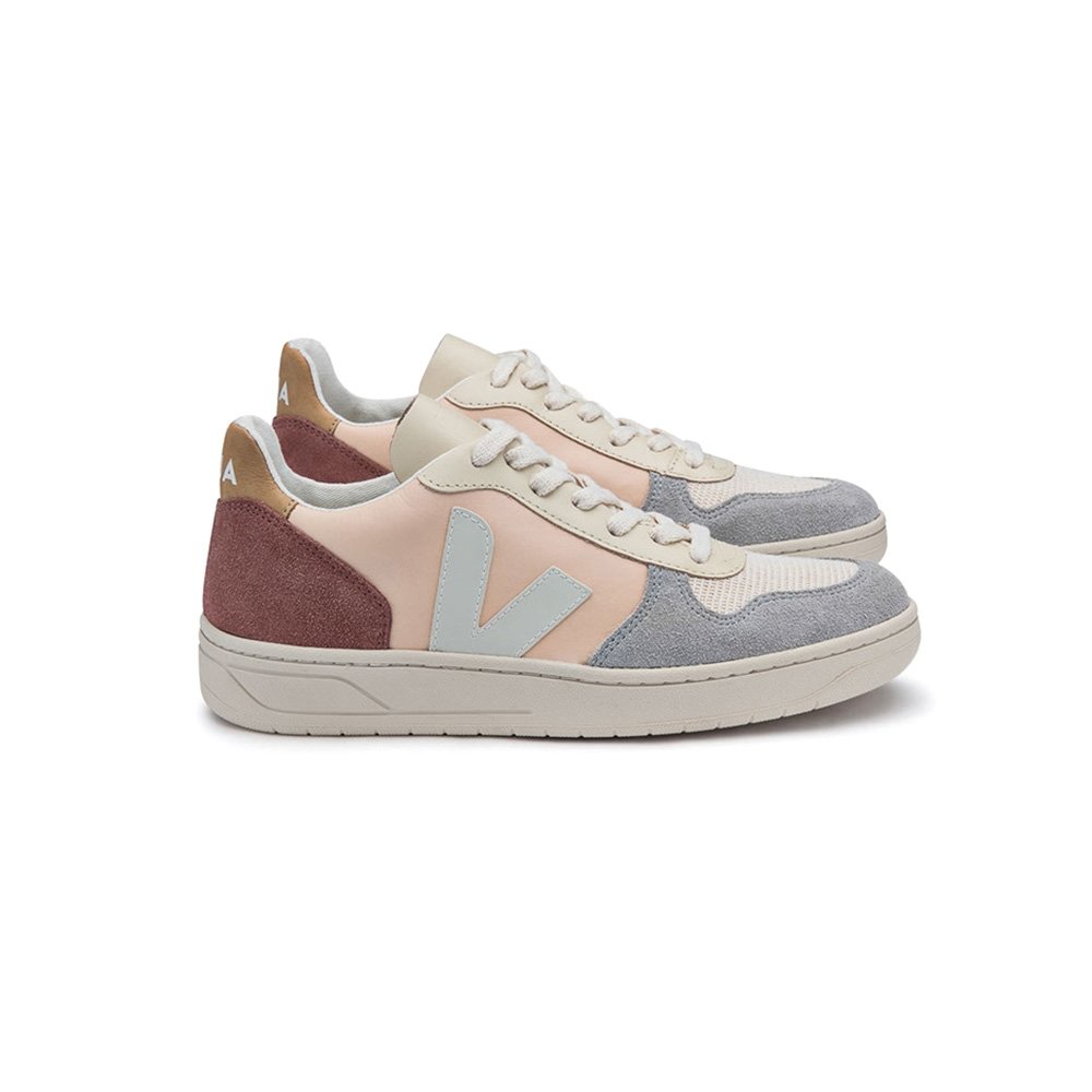 VEJA V10 Leather Damen Sneaker Mehrfarbig Amazon.de Schuhe & Handtaschen