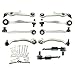 Front Lower Control Arm Ball Joint Tie Rod Suspension Kit Fit for Audi Allroad 2.7 T 2.5 4.2 11pcs New