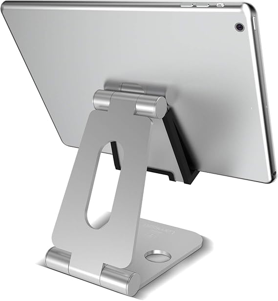Amazon Com Tablet Stand Adjustable Lamicall Tablet Holder Dock