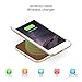 QI Wireless Charging Pad YTech- Wireless Charger IPhone X/ 8/ 8 Plus- Wireless Charging Station Samsung Galaxy S8+ Plus S7 Edge S6 Edge and other-QI Wireless Charger- Wireless Charging Stand- Brown