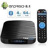 tv Box Android 8.1, TUREWELL T95 X2 8.1 Android Box S905X2 Quadcore cortex-A53 4GB RAM 64 GB ROM Smart tv Box 2.4G/5GHz WiFi Support 3D 4k Bluetooth 4.1 Ethernet 10/100M HDMI Output Media Player