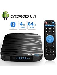 Turewell T95X2 Android TV Box S905X2 Quadcore cortex A53 4GB RAM 64 GB ROM Smart TV Box 2.4G   5GHz WiFi Soporte 3D 4k Bluetooth 4.1 Ethernet 10   100M HDMI Salida