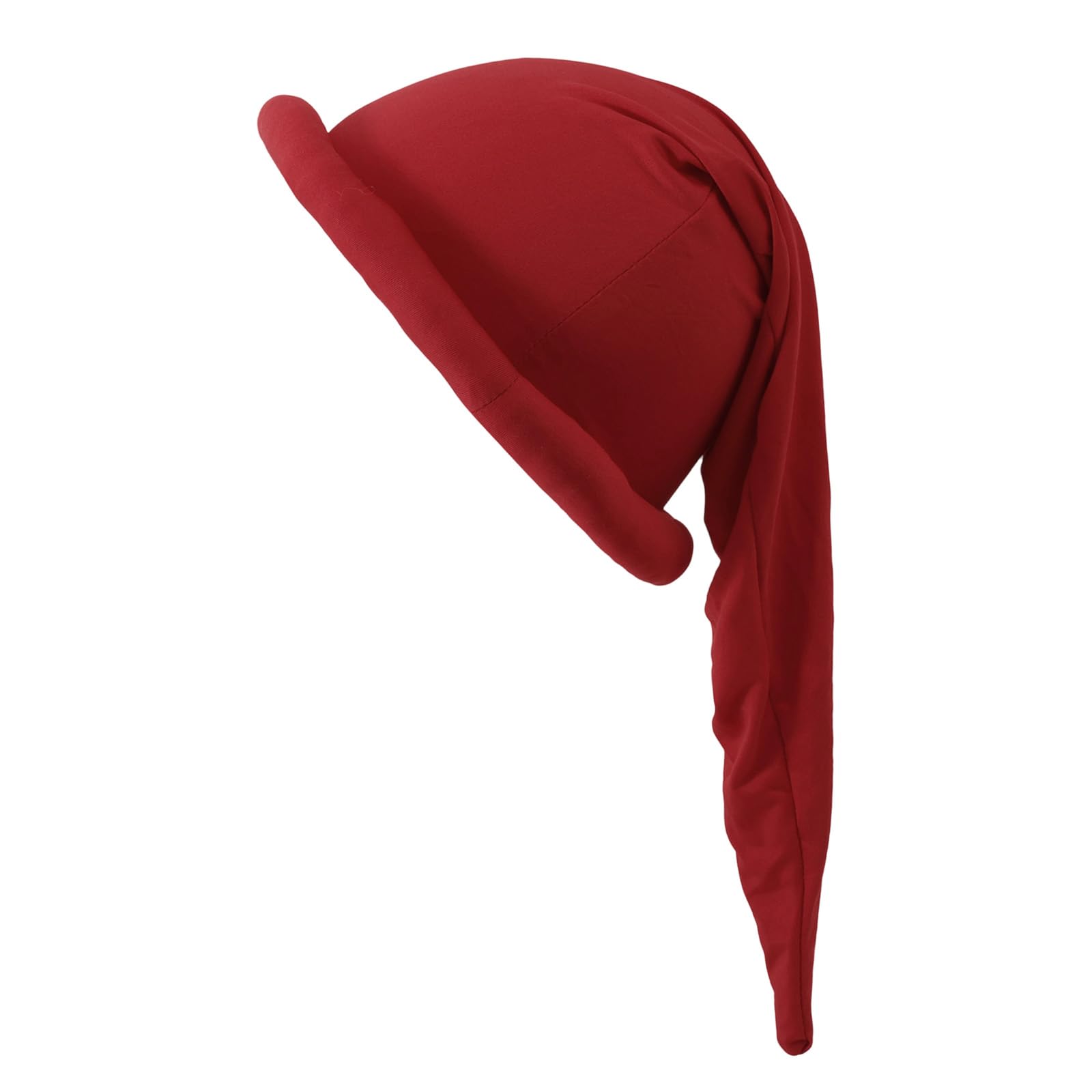 ZPLASK Red Gnome Hat, Fantasy Costume Accessory for Adults, Role-Playing Props and Photo Shoot, Dwarf Hat for Themed Parties and Cosplay