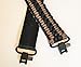 Ten Point Gear Extra Wide Gun Sling Paracord 550 Adjustable w/Swivels (Multiple Color Options) (Black & Coyote Brown)