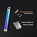 YUSUD Cigarette Shaped Soft Flame Lighter, Butane Fuel Refillable Lighter with 3 Back-up Flints for Men, Women, Lady (Color)