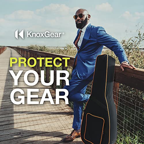 Knox Gear KNSGC01 Acoustic Dreadnought Guitar Lightweight HardFoam