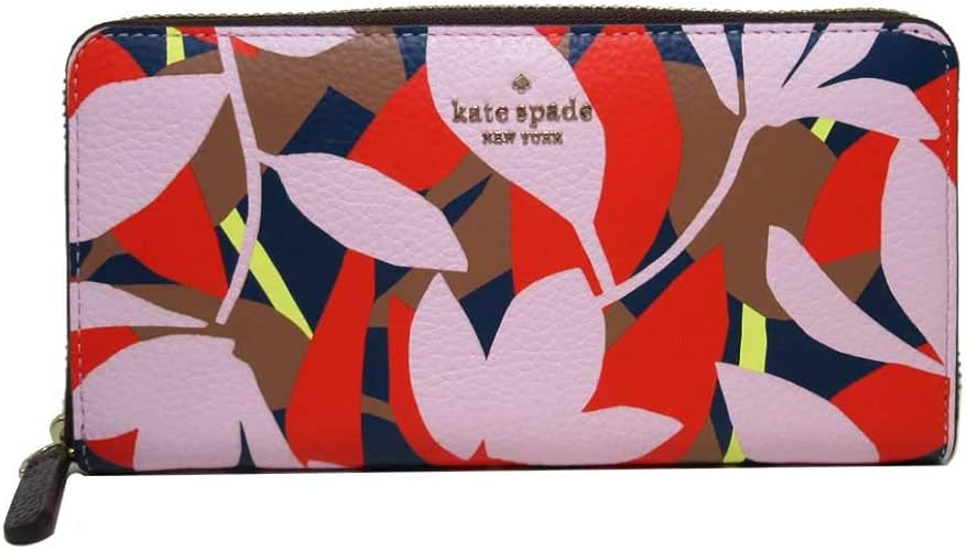 Amazon ケイトスペード Kate Spade 財布 Wlru6161 673 レザー ジャクソン トロピカル トス フラワー ラウンド長財布 Large Continental Wallet Jackson Tropical Toss Pink Multi 673 アウトレット 並行輸入品 Kate Spade ケイトスペード 財布