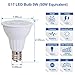 Haian Support E17 Reflector R14 Spotlight Bulb,E17 LED Light Bulb Used for Reading Lamp,Cabinet Lamp,Desk Lamp,5 Watt(50W Incendescent Equivalent),Warm White 3000K Available Non-dimmable (1 Pack)