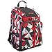 FUEL Top Load Sport Unisex Hiking Camping Carry On Luggage Backpack Bag, for Work, Outdoors, Gym, Red Geo