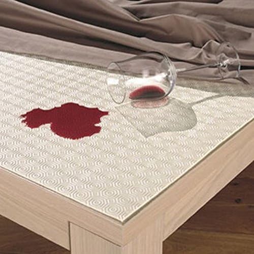 Table Protector Heat Resistant Felt Anti Slip Premium Quality ALL SIZES (Rect 110X120cm, White)