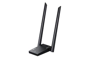 UGREEN USB AXE5400 WiFi 6E Adapter for PC, WiFi Dongle with Tri-Band 6GHz 2402Mbps + 5GHz 2402Mbps + 2.4G 574Mbps, 1-Meter Ex