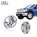 LEDKINGDOMUS F150 Center Caps, 4pcs Center Caps for 1997-2004 Ford F150 Expedition Lincoln 5 Lug 16