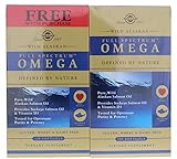 Solgar - Wild Alaskan Full Spectrum Omega Softgels Twinpack (2x120 Sgels) - 240Sgels