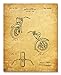 The Print Archives Harley Davidson Patent Art Prints - Set of Six Photos (Parchment - Matte, 8 X 10)