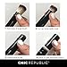 Premium Double Ended Retractable Kabuki Makeup Brush - Synthetic Vegan Cruelty Free Bristles - For Loose Powder Cream and Liquid Make Up - Travel Set