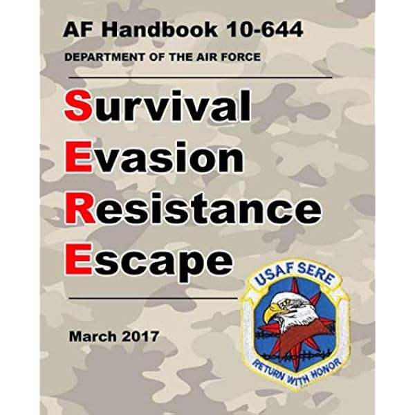 USAF SERE サバイバルエヴァキュエーションBOOK 実物 USAF SERE サバイバルエヴァキュエーションBOOK 実物 Amazon.com