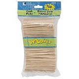 Loew-Cornell 1021222 Simply Art Wood Craft Picks 750 ct.