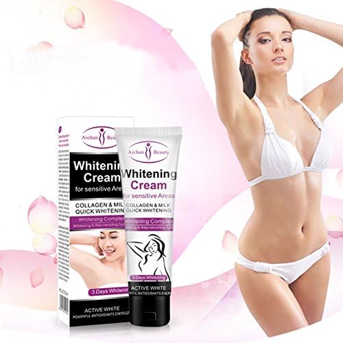VOOA Armpit Whitening Cream Underarm Lightening Brightening Deodorant Cream Body Creams Underarm Repair Whitening Cream Between Legs Knees Private Part 50g