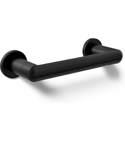 KOHLER K-27397-BL Simplice Pivoting Toilet Paper Holder, Wall