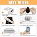 CNXUS TENS Unit, (FDA 510k Cleared) Independent-Control A/B Channel+12 Diverse Modes + 8 Pads +Rechargeable Muscle Stimulator Unit, Pain Relief Pulse Impulse Mini Massager Therapy Machine