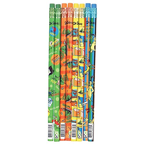 Dr Seuss Green Eggs and Ham Pencil Assortment, 144 Pieces(66893)