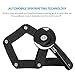 INBIKE Folding Bike Lock Strong Lightweight with Bicycle Mount Bracket Black Anti Hydraulic