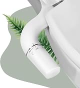SAMODRA Ultra-Slim Cold Water Bidet Toilet Seat Attachment 0.19in UK