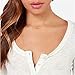 SODIAL(R)Women Fashion Lace Long Sleeve O-neck Gauze Shirts Ladies Graceful Blouse White M