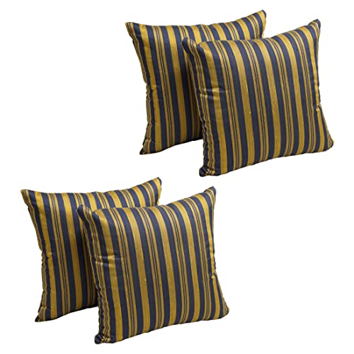 17-Inch Tapestry Throw Pillows With Inserts (Set Of 4) 9910-S4-Zp-Id-042