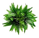 Artificial Silk Persian Grass Nearly Natural Fern Plant-2 Pack