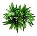 Artificial Silk Persian Grass Nearly Natural Fern Plant-2 Pack