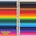 Immersive Color 50 Piece Pre-Sharpened Colored Pencil Set