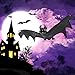 JOYIN 6 Pack Halloween Bats Decorations Realistic Looking Spooky Hanging Bats for Best Halloween Outdoor Indoor Decoration