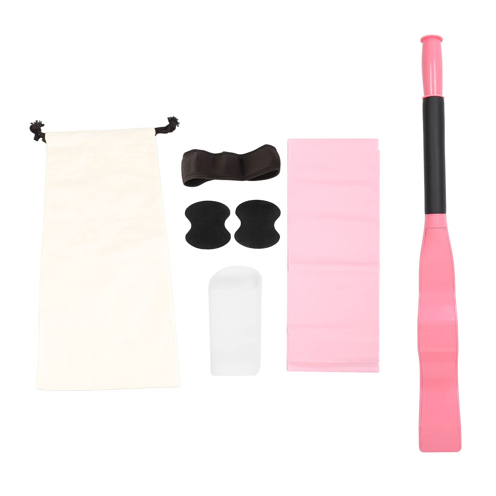 Dioche Ballet Foot Stretcher Set, Professional Arch Foot Stretcher with Elastic Stretch Band, Pad, and Leg Strap, Storage Bag, Gift for Dancers, Gymnastics, Yoga People