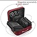MyTravelUp, 7in1 - TRAVEL PACKING CUBES for everyone who loves travelling, HIGH QUALITY durable material, 2 BAGS for LAUNDRY/SHOES. This travel set will be a SMART ORGANIZER for clothes (Black)