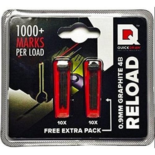QuickDraw 0.9 mm Graphite Refill 2 Pack