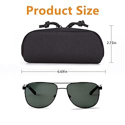 Peminkoo Tactical MOLLE Glasses Case Shockproof