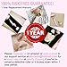 Rose Quartz Jade Roller and Gua Sha Set, 100% Real Jade Roller for Face Anti Aging Face Stone Massage Roller For Slimming & Firming, Rejuvenate Skin & Remove Wrinkles