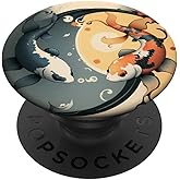 Japanese Koi Fish Yin Yang PopSockets Adhesive PopGrip
