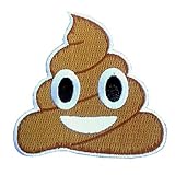 Emoji Patches 8 Style - Select one (Smiling Poop Emoji)