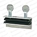 Qualihome Aluminum Double Thumb Screw Turn Patio Sliding Door and Window Lock, 2 Pack