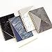 SUNDREAM Hardcover A5 Notebook,Marble Spiral Notebook Journal,80 Sheets,6.1
