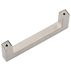 homdiy 20 Pack | 4" Cabinet Handles Brushed Nickel