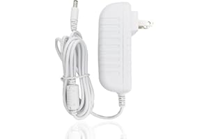 PDEEY Power Cord Replacement for 4moms Mamaroo 2/4, RockaRoo Baby Swing 12V 3A AC Adapter Charger 6.6 ft Cable