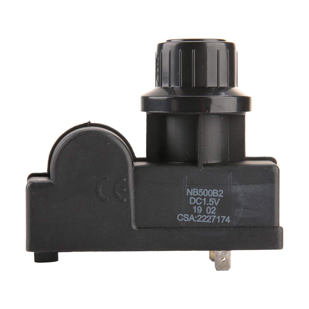 Uxsiya Oven Heater Pulse High Frequency Igniter Automatic Ignition Micro Switch, Universal Electronic Button Igniter Electric Spark Igniter(2 exit)