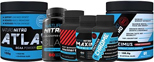 Complete Naturo Nitro Set - Decimus, Atlas, Maximus, Chrome, Inciner8r, and CLA