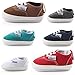 Huluwa Baby Shoes Non-slip First Walking Shoes, Rubber Sole Canvas Shoes for Baby Boys Girls, Safe and Comfort, Gray