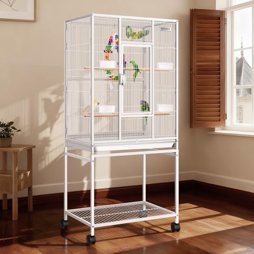 VIVOHOME 54-Inch Wrought Iron Bird Cage